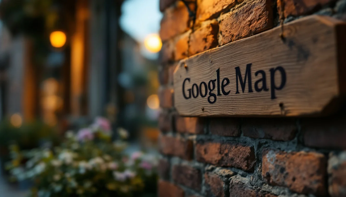 WordPress SEO Checklist For UK Businesses — A Google Map embedded on a UK local business website, demonstrating location-bas